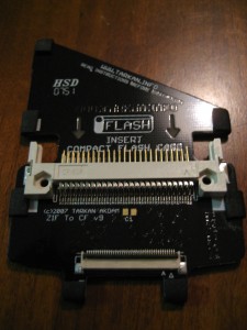 ZIF to CF adapter made by Tarkan Akdam (1) ZIF to CF adapter made by Tarkan Akdam