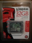 32 GB CF Kingston card