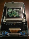 Adapter with CF card inserted into iPod case